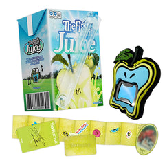 Mark Firstfruit album juice pack close-up—compact collectible keepsake.