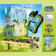 Mark Firstfruit magnet and sticker set for display and customization.