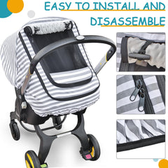 MARLIFER car seat cover quick installation for busy parents