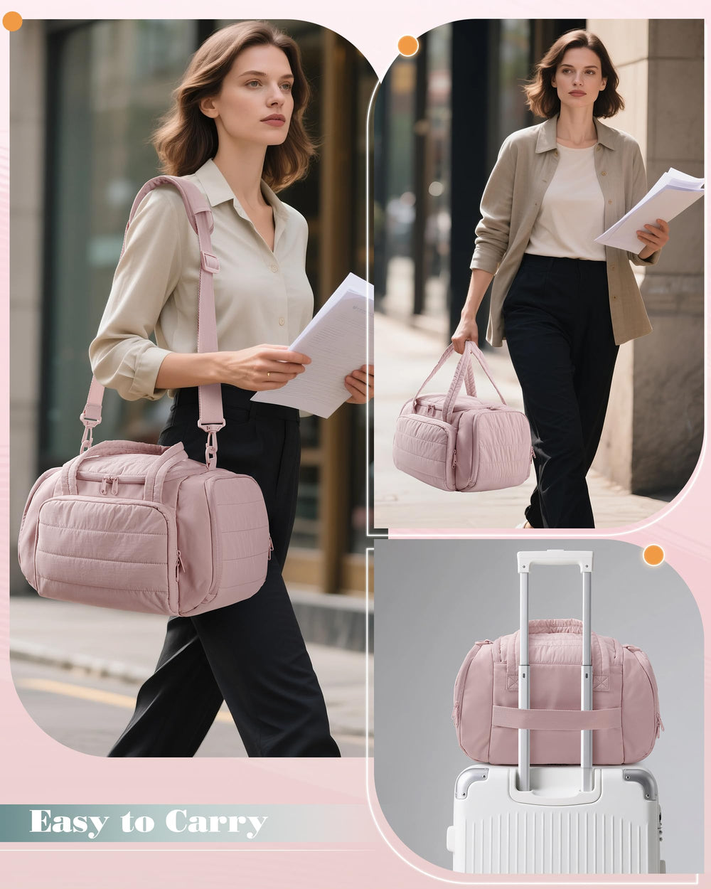 Marscamd bag front pockets help organize small essentials