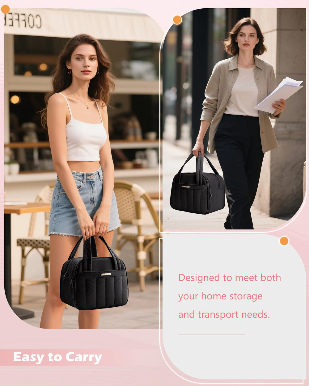 Marscamd wearable-breast-pump-bag dimensions 10x6.5x8.25 inches for compact travel