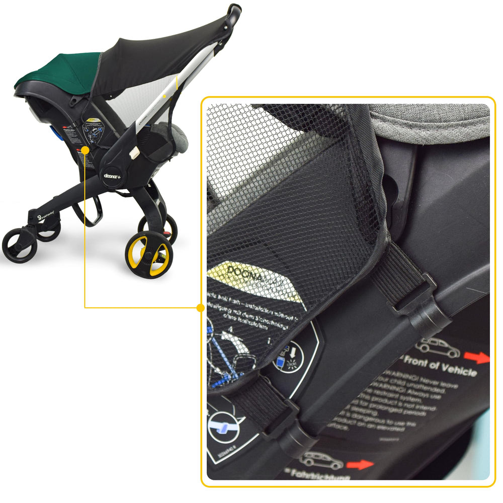 Marsheepy sunshade extension is easy to wash by hand or machine.
