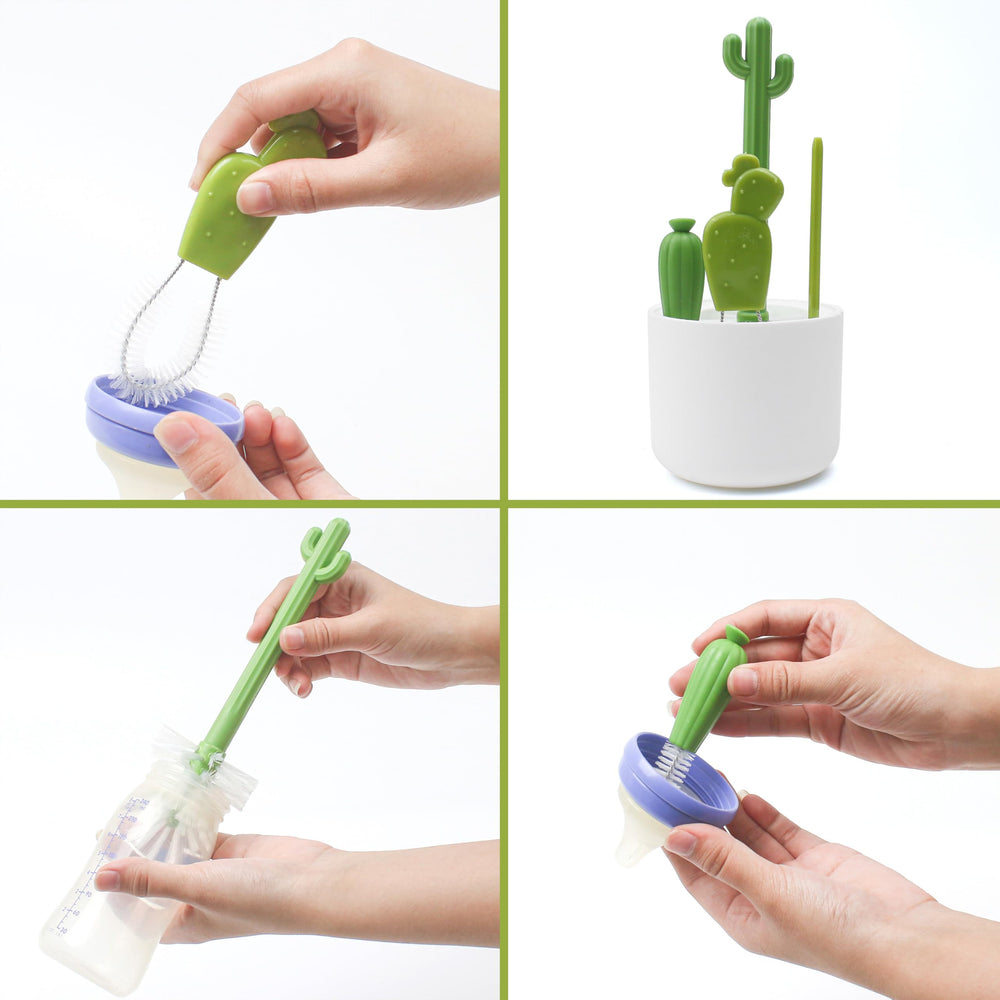 Marsrut cactus straw brush for easy cleaning of narrow straws
