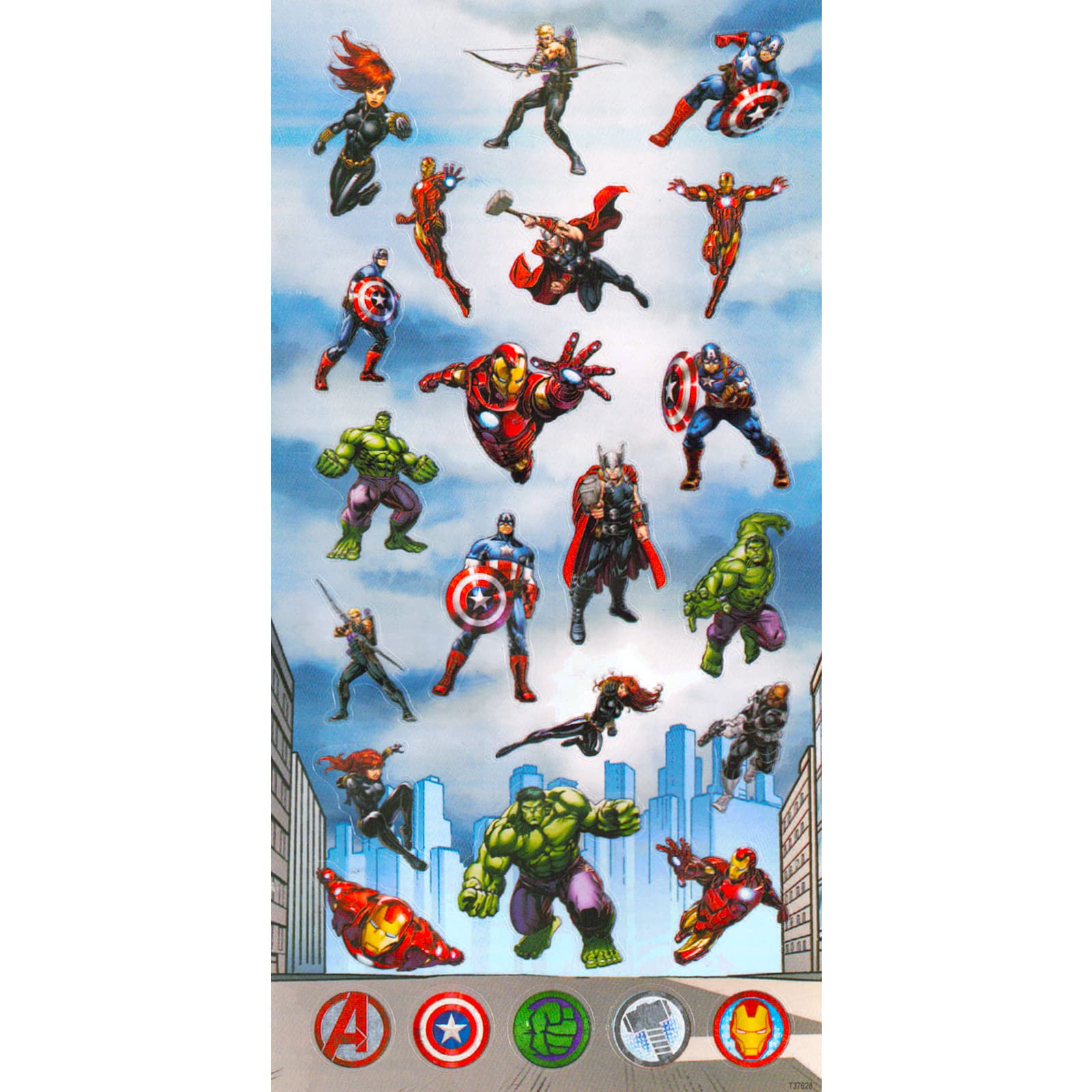 Marvel Avengers stickers boost kid-approved table decor and encouraging mealtime play