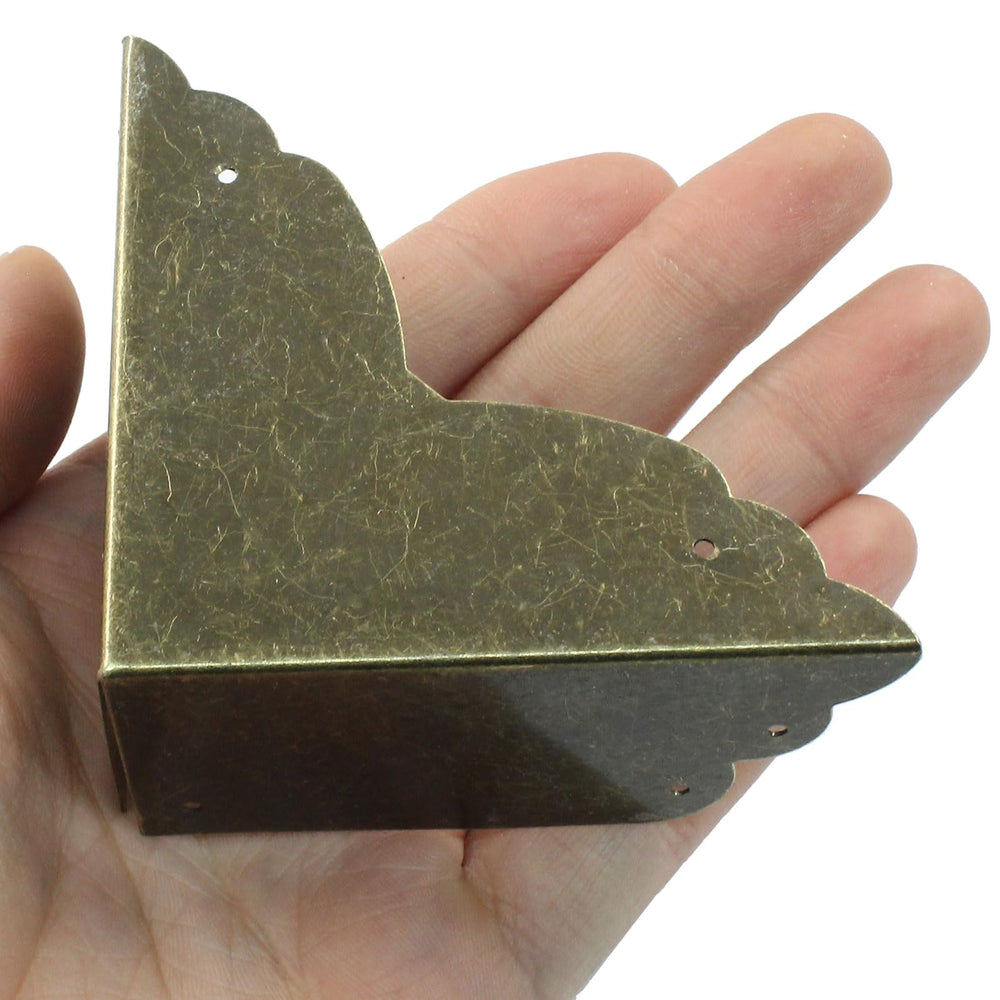 Marvexi corner protector close-up shows robust zinc alloy finish