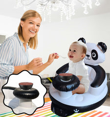 Marwan Sports Panda baby seat back rest provides gentle support for sitting practice.