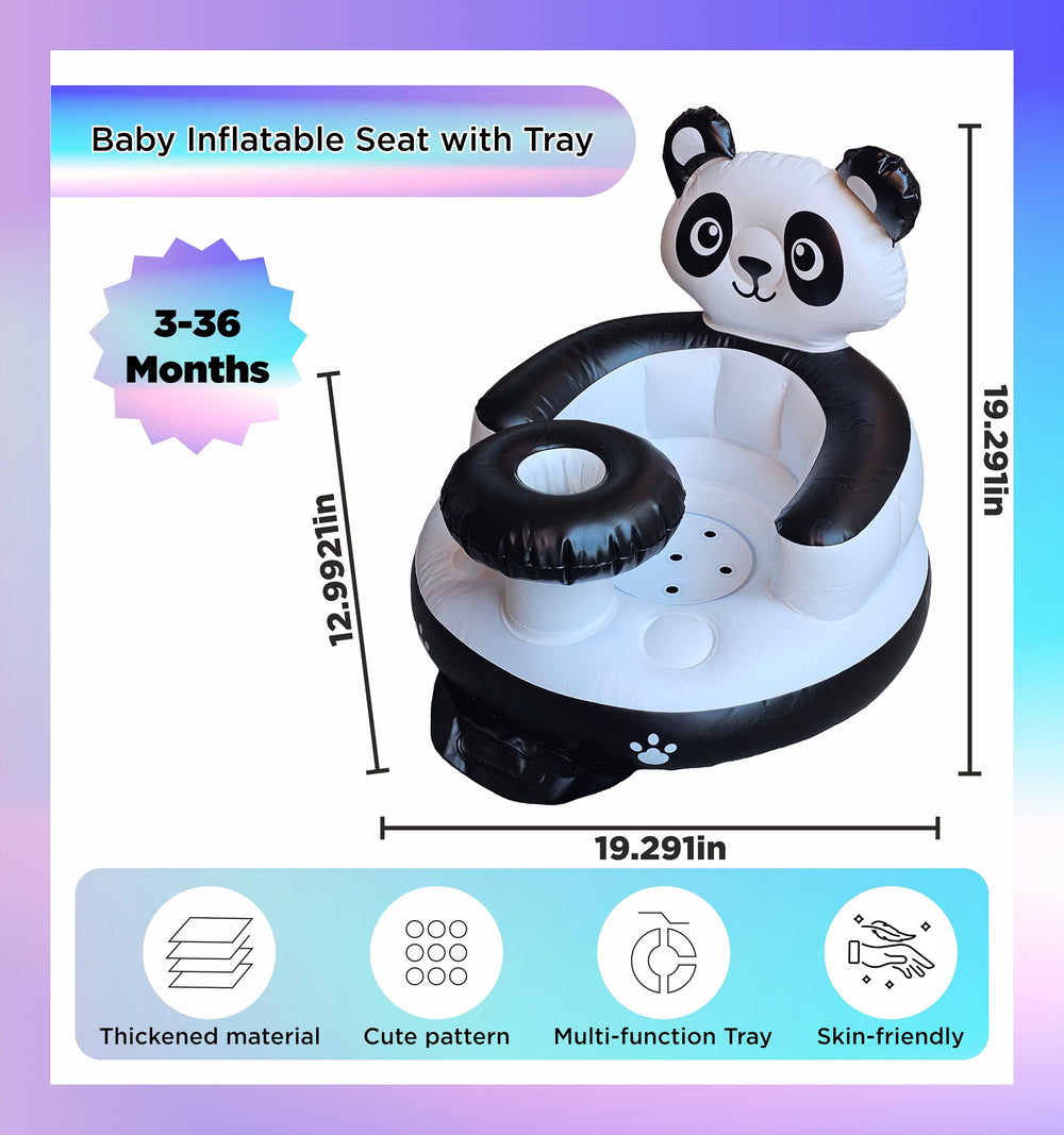 Marwan Sports Panda PVC material offers durability and safety features for infants.