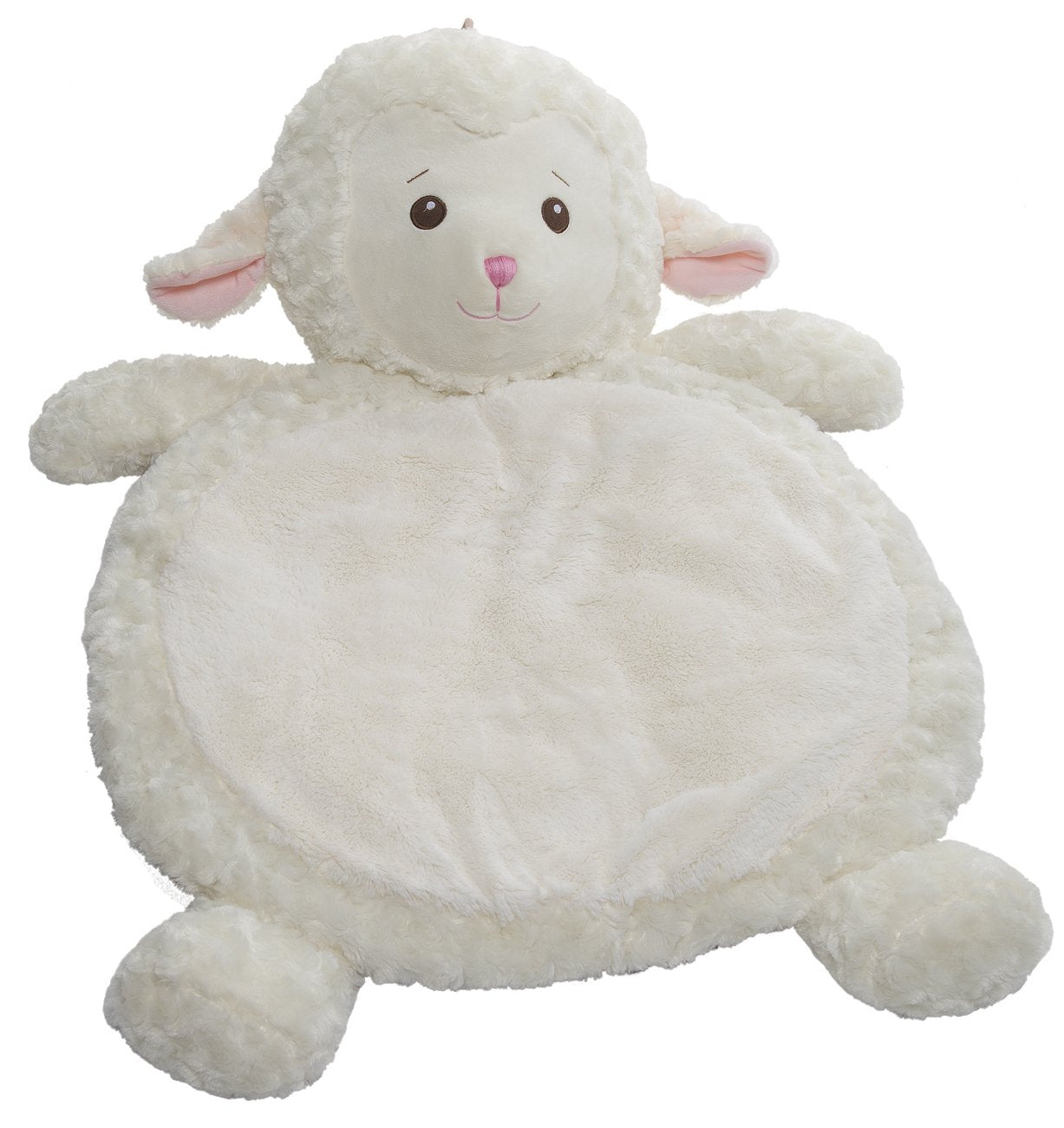 Mary Meyer Bestever Baby Mat Lamb in play area supports supervised activity.