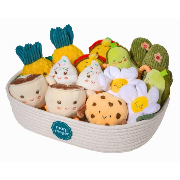 Mary Meyer Sweetie Pineapple textured body with crinkle interior for sensory play