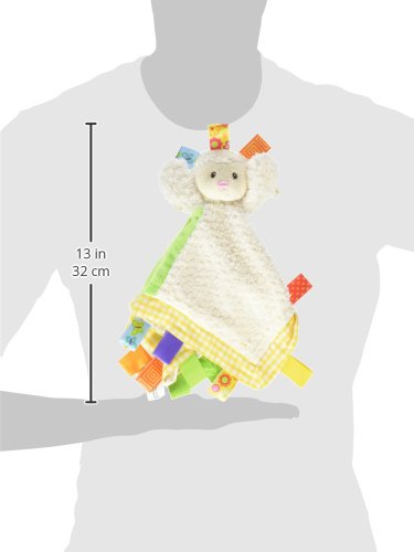 Mary Meyer Taggies Sherbet Lamb compact blanket ideal for cribs, strollers, or car rides