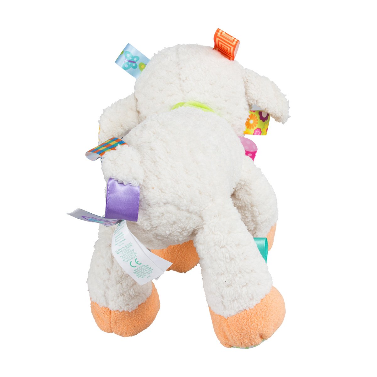Mary Meyer Taggies Sherbet Lamb Toy measures 12 inches tall for small hands