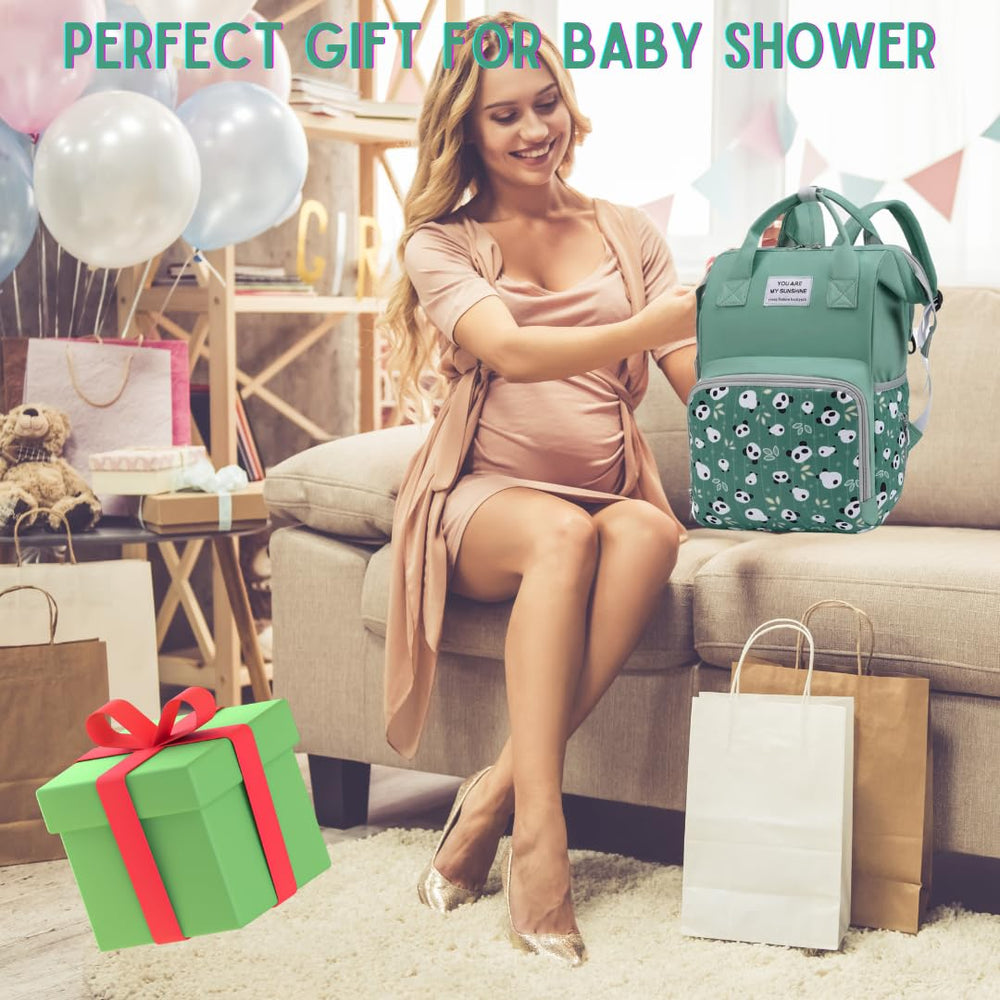 MARYAS Baby Diaper Bag Backpack gift-ready presentation for baby showers