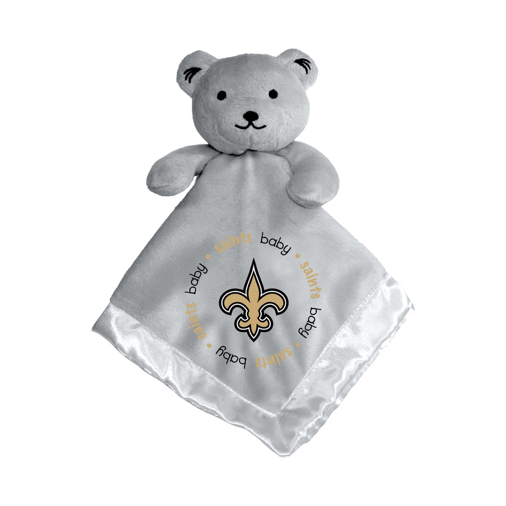 Masterpieces Baby Fanatic Saints bear with embroidered logo showcasing team pride