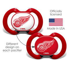 Masterpieces BabyFanatic pacifier plastic shield detail highlights durability