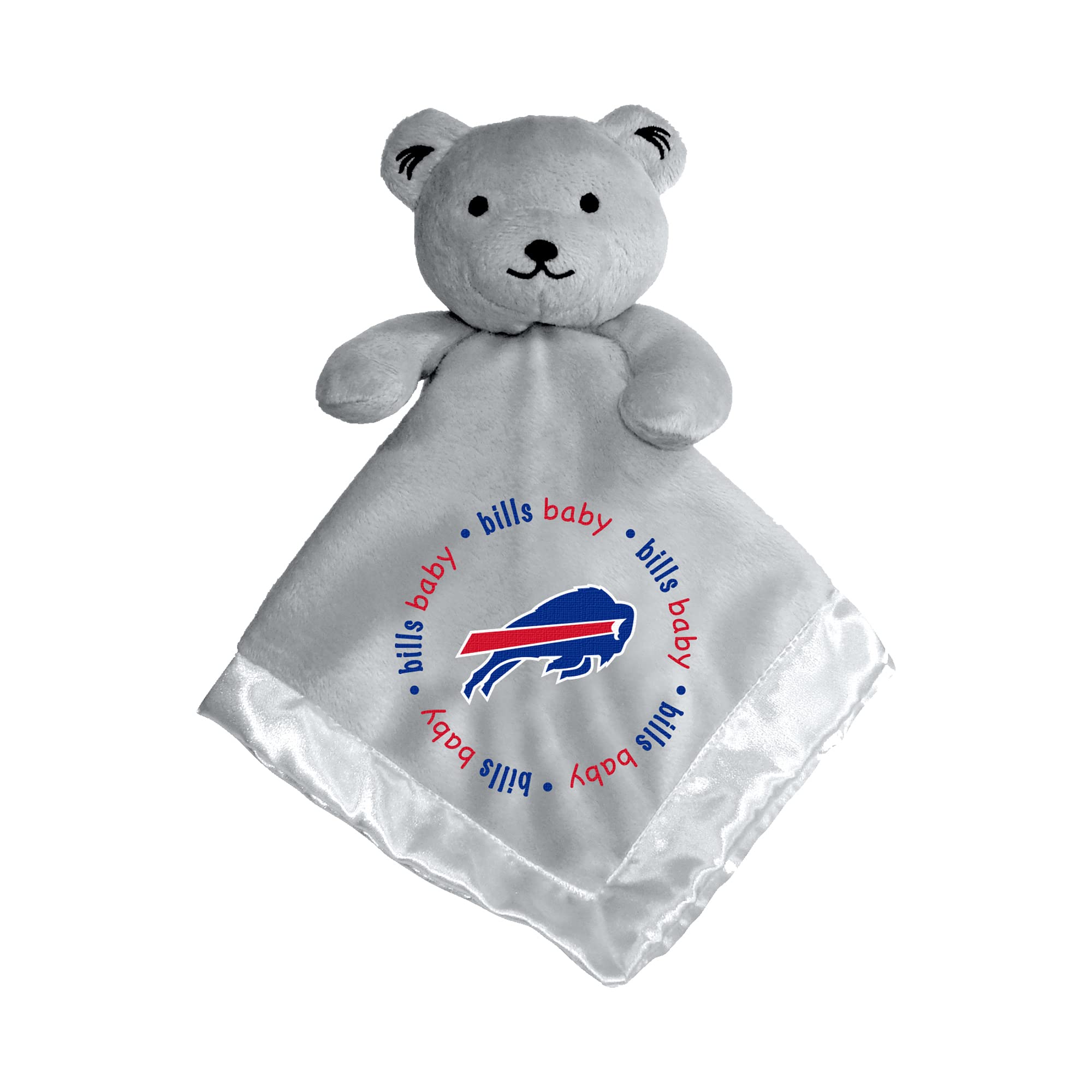 MasterPieces Buffalo Bills security bear with embroidered logo for comforting play