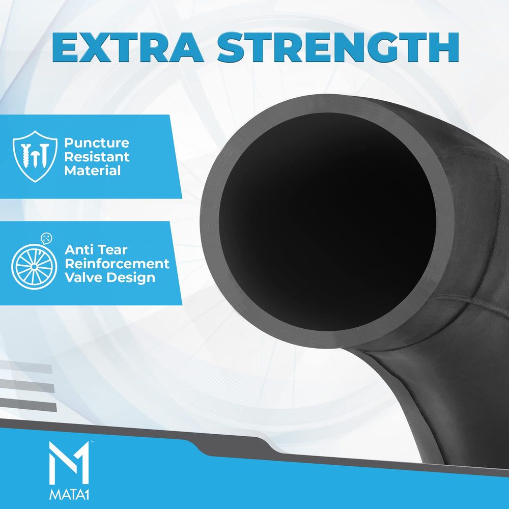Mata1 BPA-free inner tube emphasizes chemical-free material for safety.