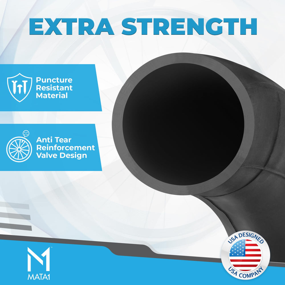 Mata1 inner tube 16in durable-outer-shell resists weather and wear.