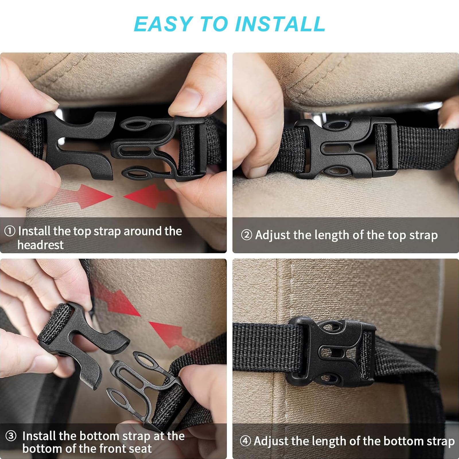 Matenf easy-clean waterproof overlay protects upholstery after messy journeys.