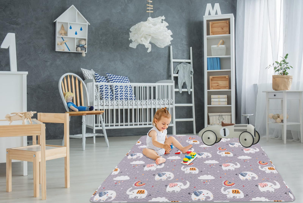 MatLeya easy-care design simplifies cleanups after messy play