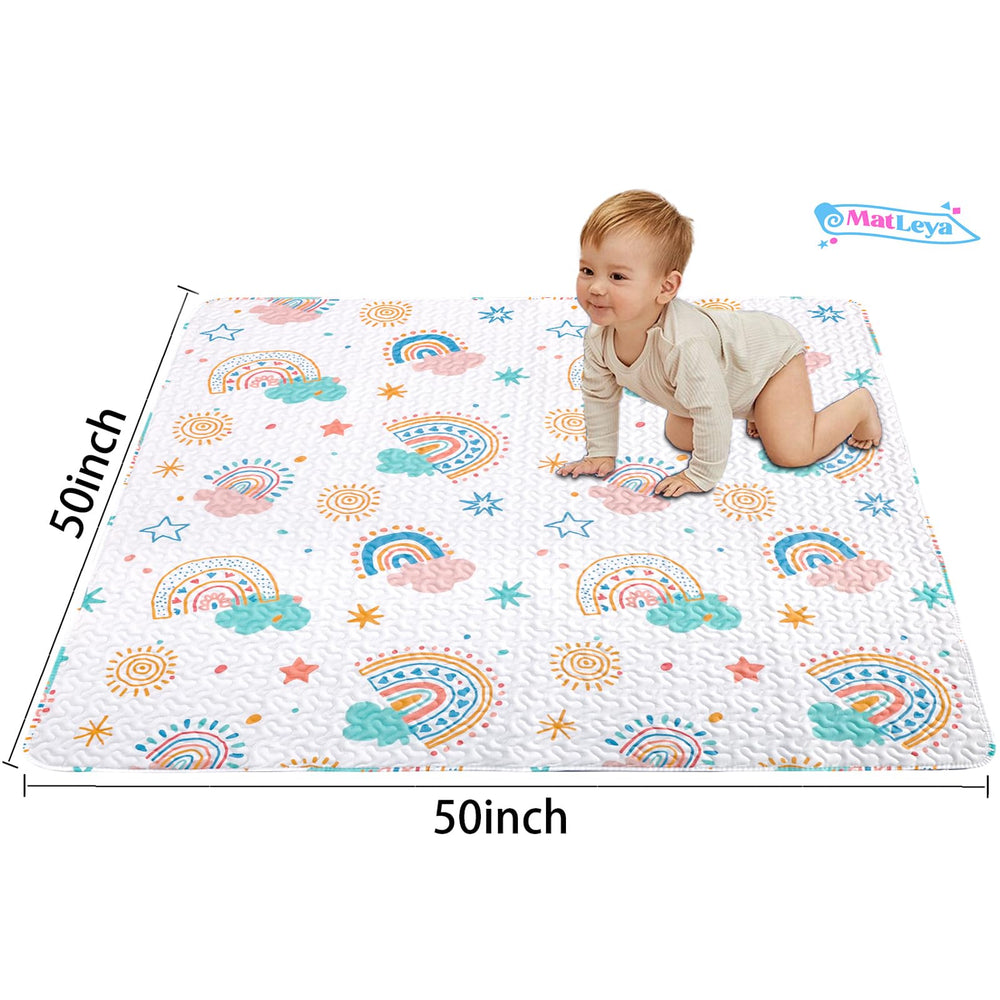 MatLeya multi-use play mat doubles as a dog bed or soft rug