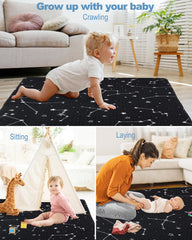 MatLeya non-slip backing with silicone dots enhances stable, safe floor use.