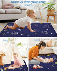 MatLeya non-slip silicone backing – stable surface on floors.
