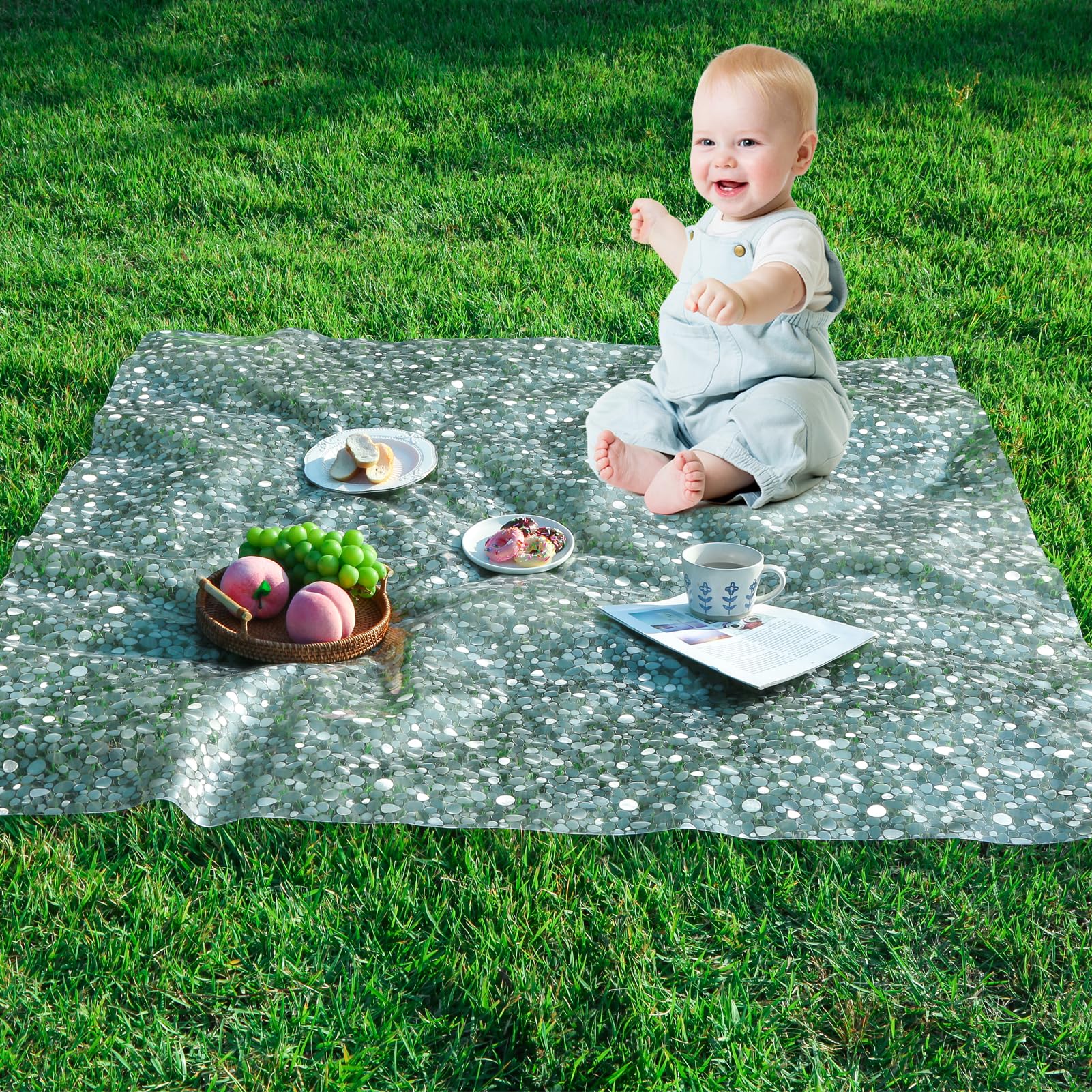 MatLeya BPA-free PVC mat ensures safe, durable feeding protection