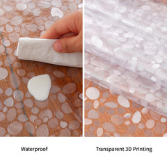 MatLeya splat mat easy to clean—wipe or shake off crumbs after meals