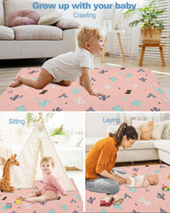 MatLeya travel baby mat offers lightweight portability for on-the-go play.