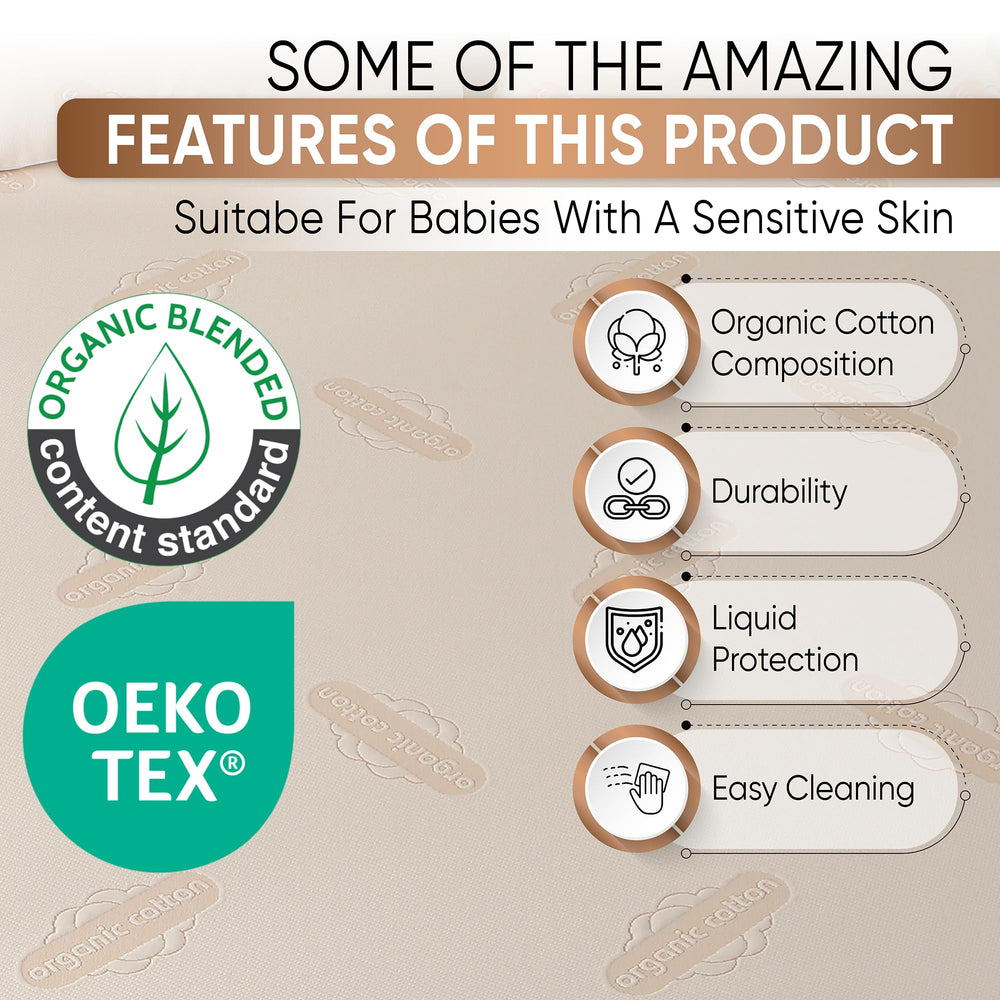 MATTSHIELD ORIGINAL breathable skin-friendly surface supports comfortable sleep