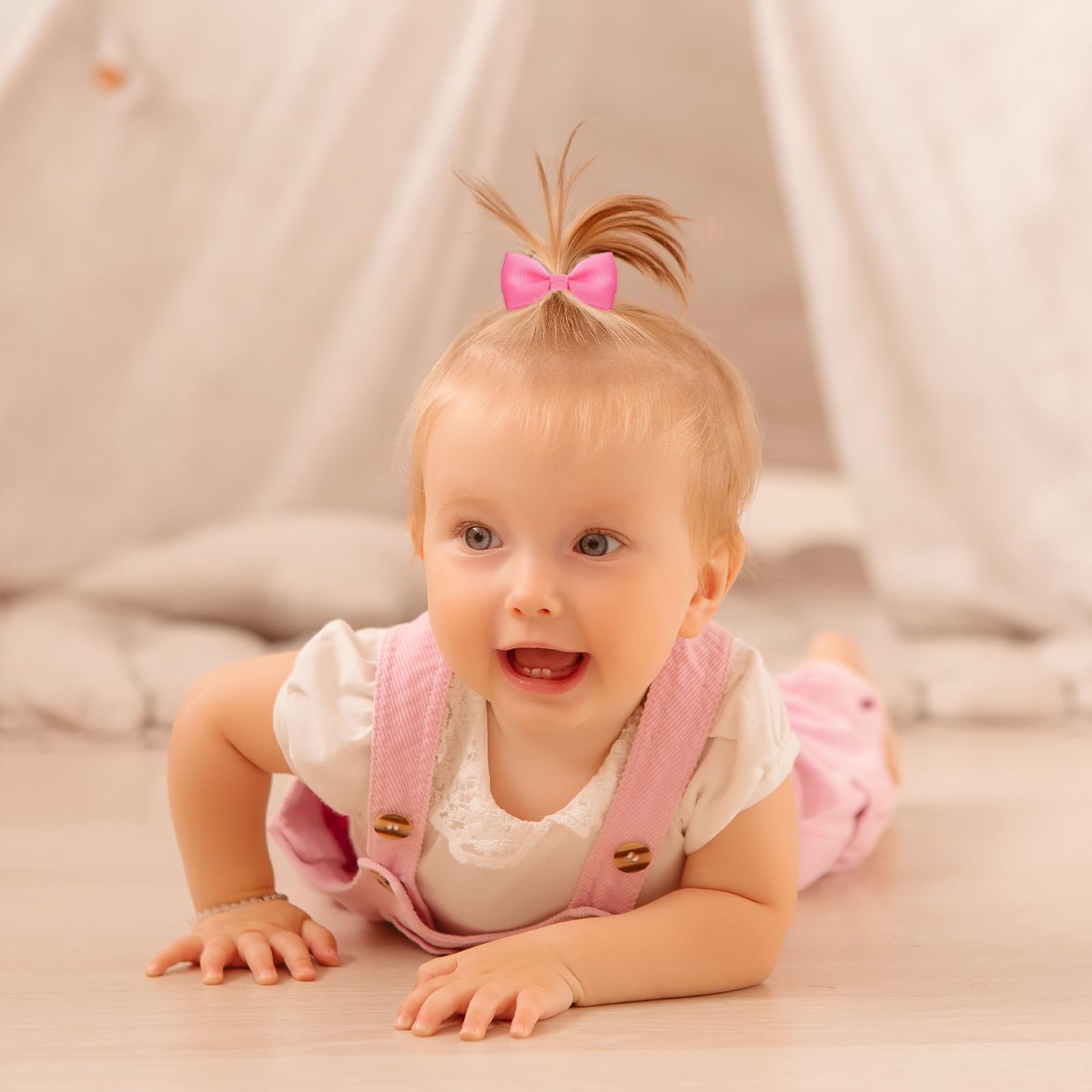 Matwsec bows with durable grosgrain used daily for kids