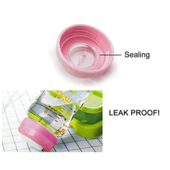 Matyz borosilicate glass bottle with leakproof lid for travel and freezing.