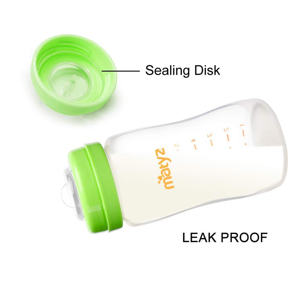 Matyz bottle convertor for narrow-mouth pumps keeps flexibility.