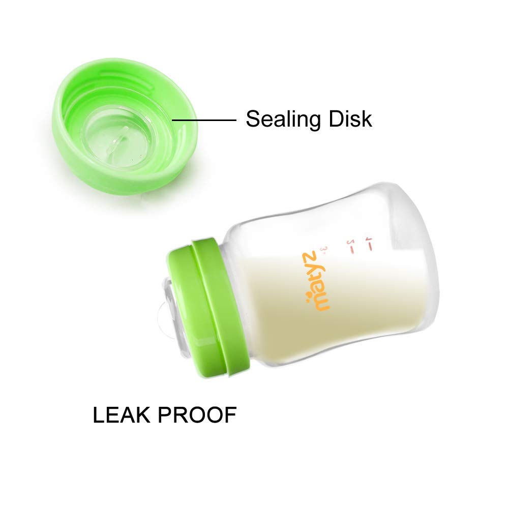 Matyz bottle convertor for narrow-neck pumps enabling Medela compatibility.