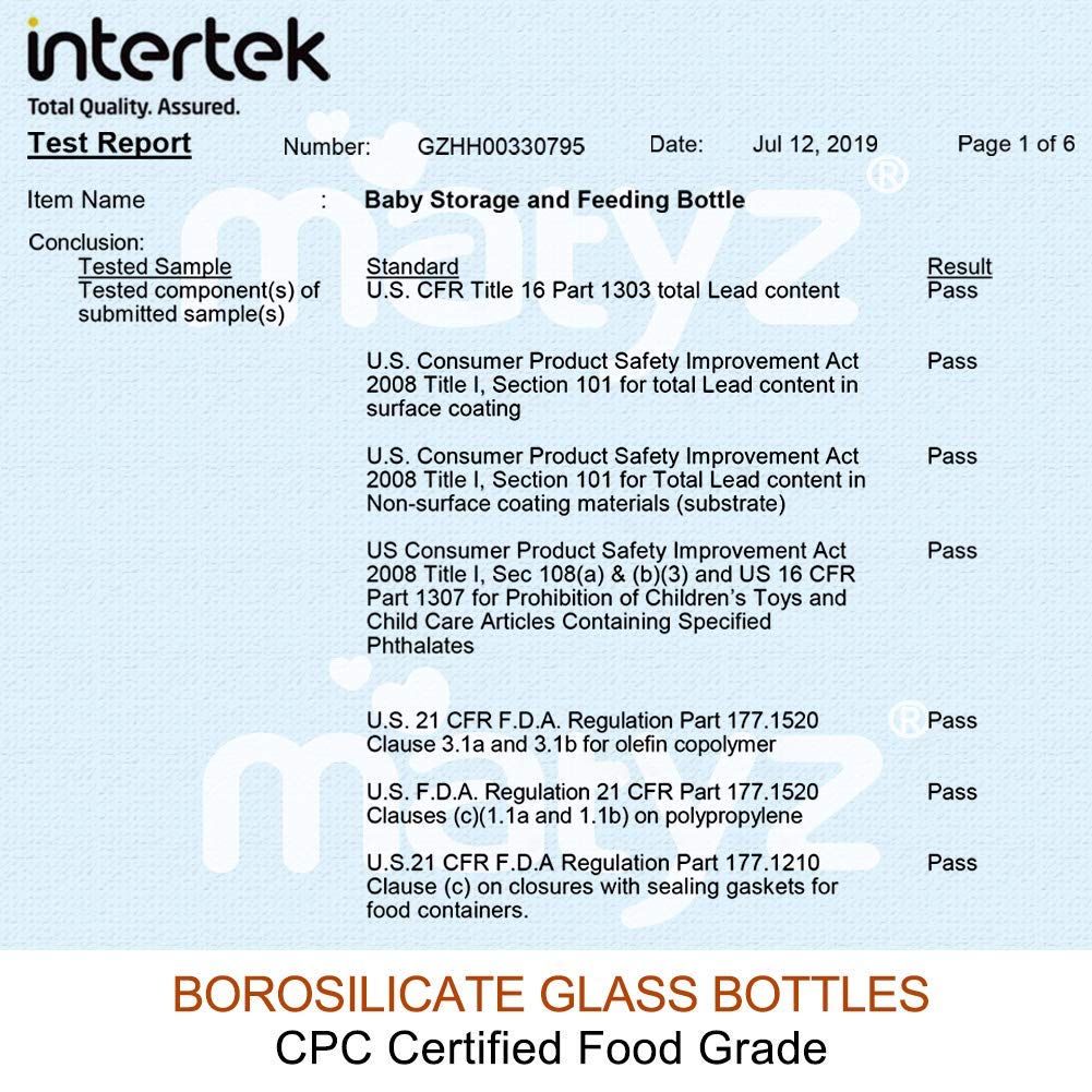 Matyz glass bottle compatible with Spectra and Philips wide-neck pumps for easy pumping