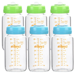 Matyz glass 8oz wide-neck bottle ideal for pumping storing and feeding with no plastic taste