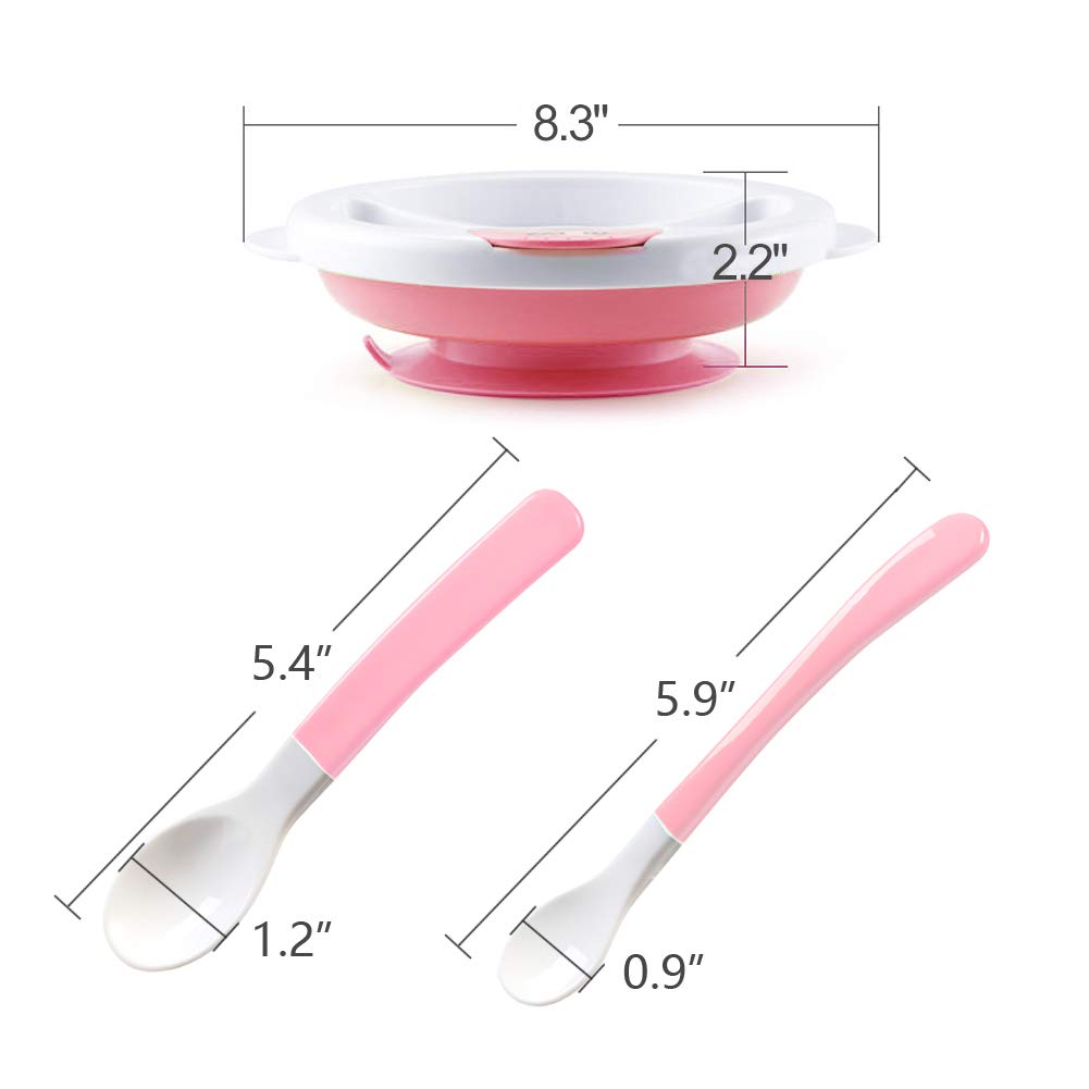 Matyz four spoons included for convenient feeding with the plates.