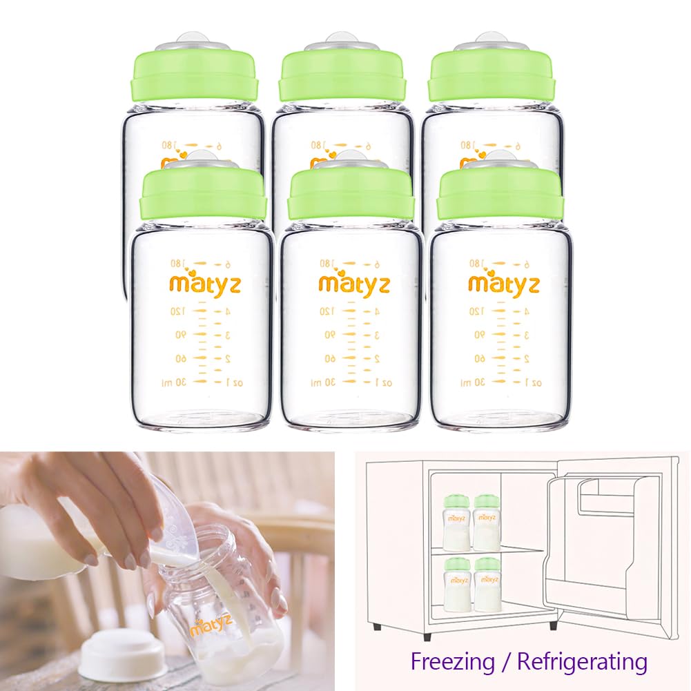 Matyz leakproof lid and seal on glass bottle for freezing and travel