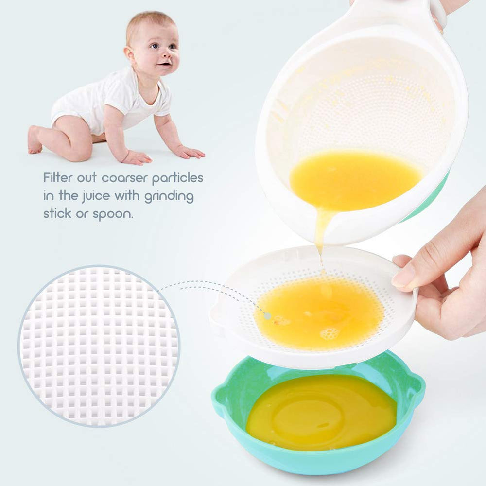 Matyz BPA-free materials ensure safe food preparation for babies.