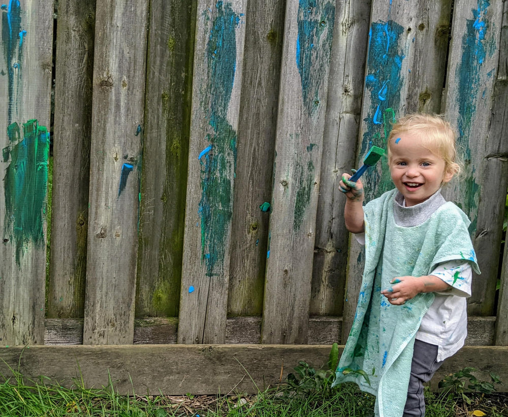 MATZ Terry Towel Slip-On Baby Bibs full-coverage protection during messy mealtimes