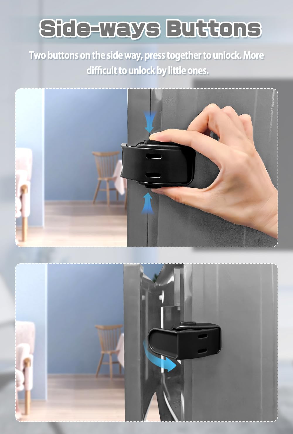 Maveek kitchen cabinet use keeps snacks and small items secure