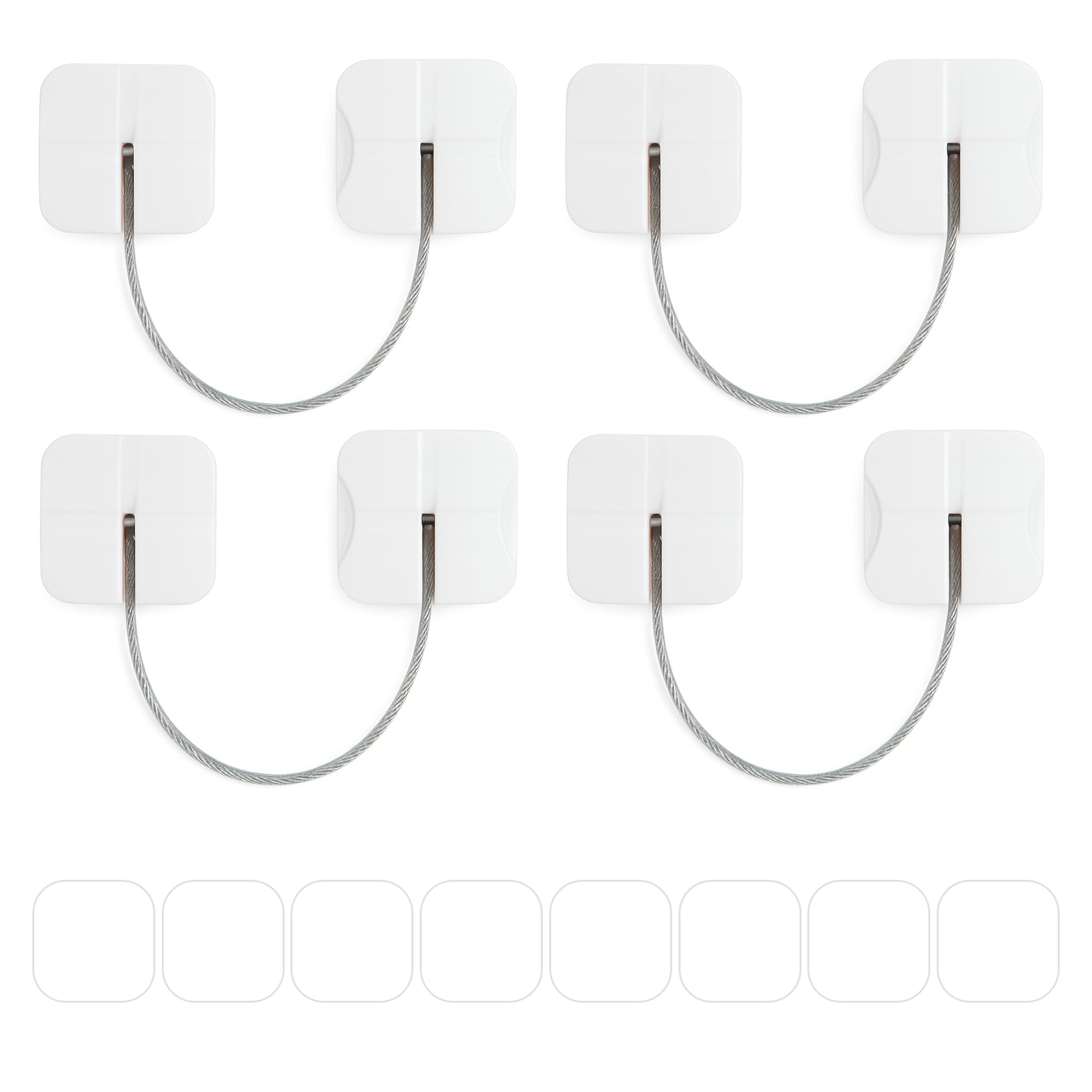 Maveek dual-button safety lock close-up showing secure access control for families.