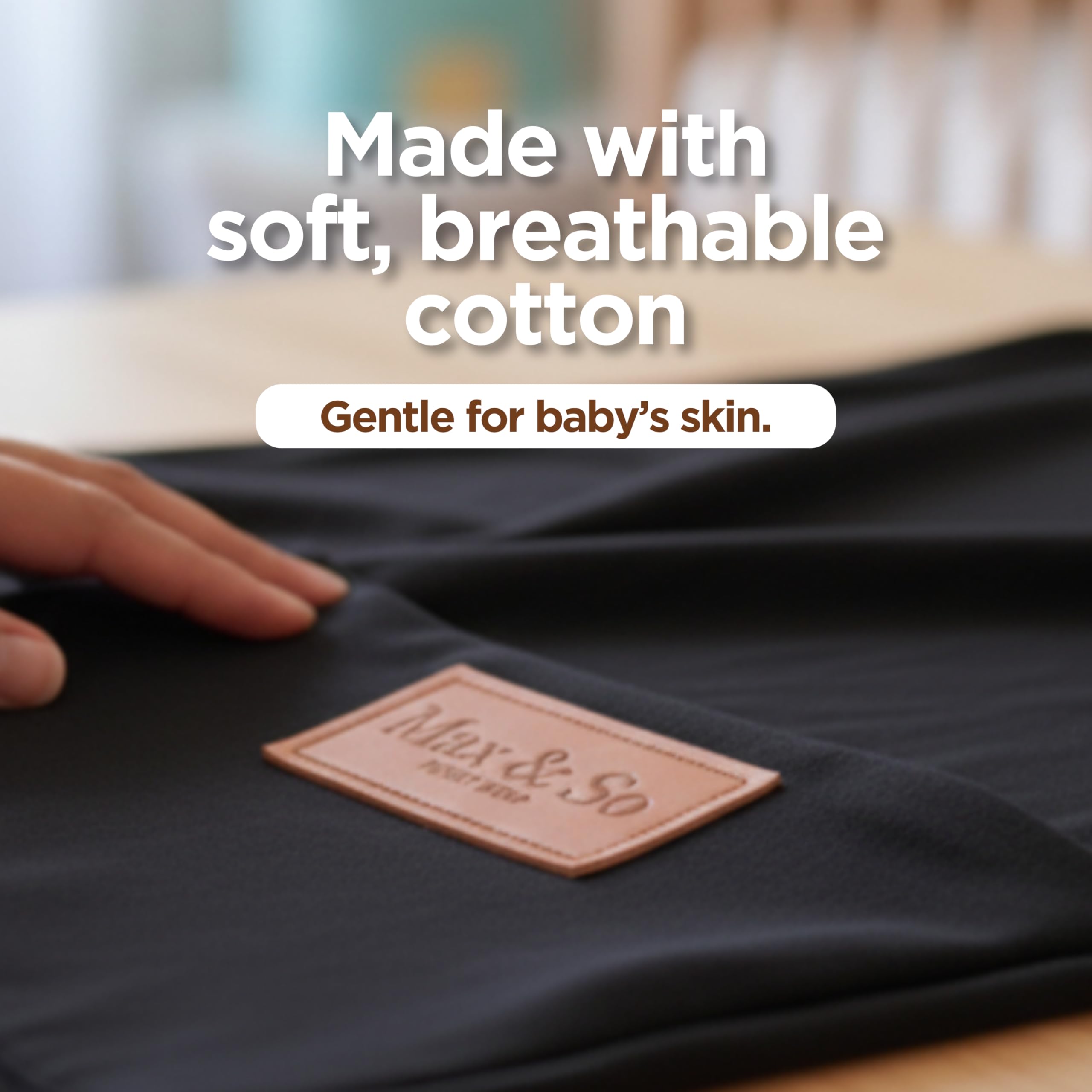 Max&So wrap-stroller-walk shows hands-free errands with baby secured