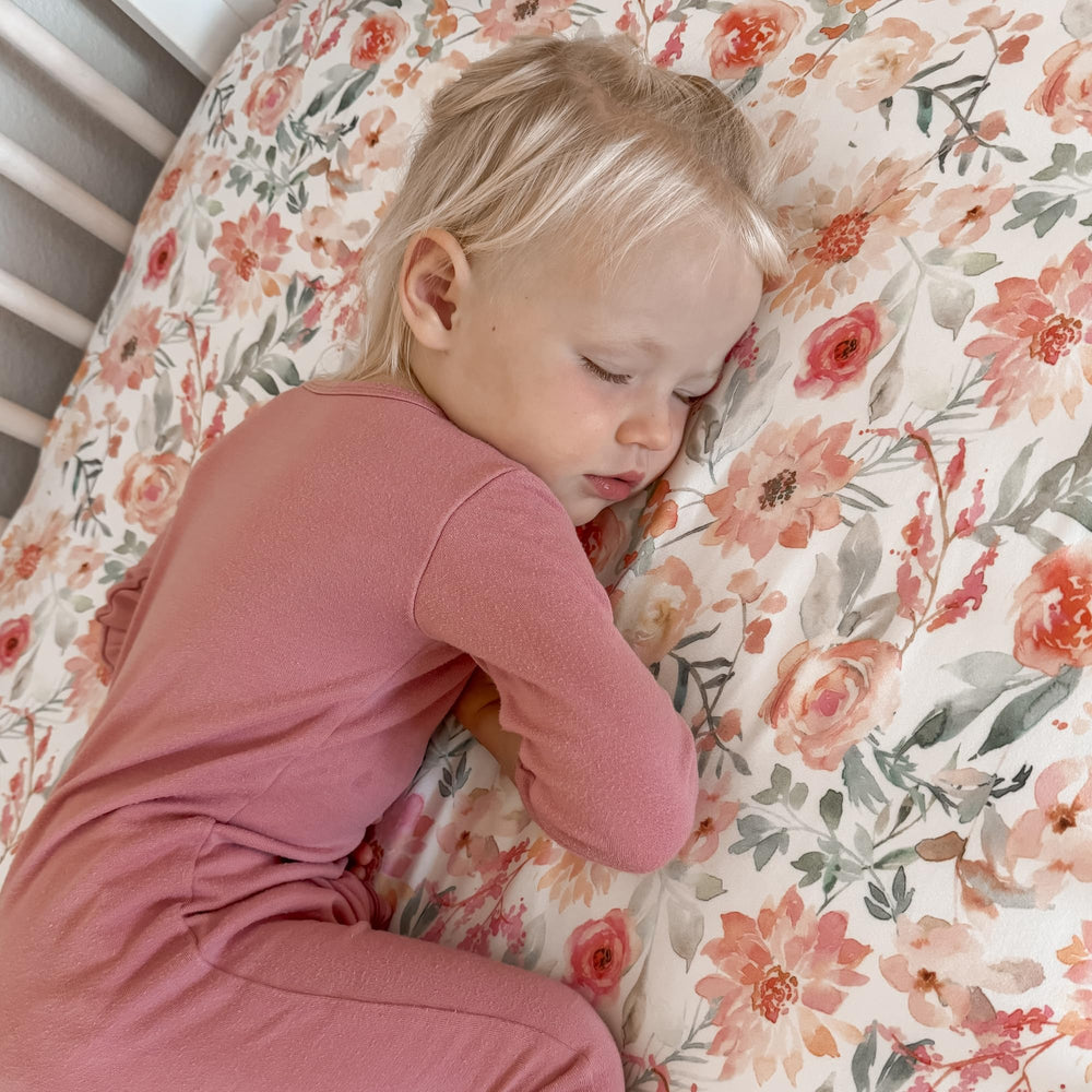 Max&So two-pack display featuring floral and pink options for nursery styling