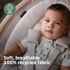 Maxi-Cosi Cassia Swing 360° rotation keeps baby engaged.