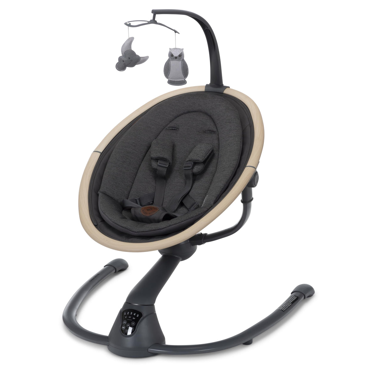 Maxi-Cosi Cassia Swing 360 view keeps baby engaged with surroundings
