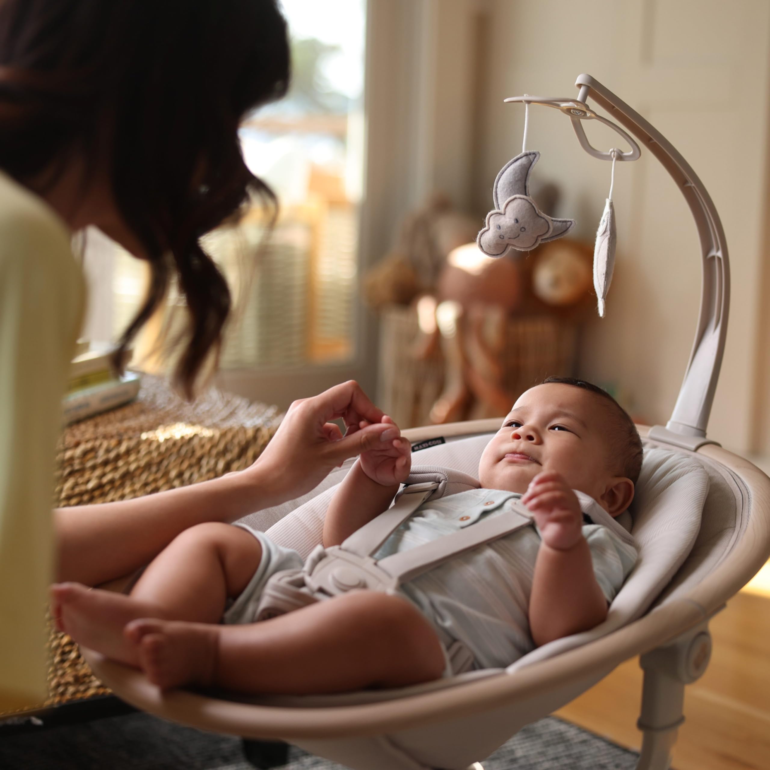 Maxi-Cosi Cassia Swing is ideal for indoor use