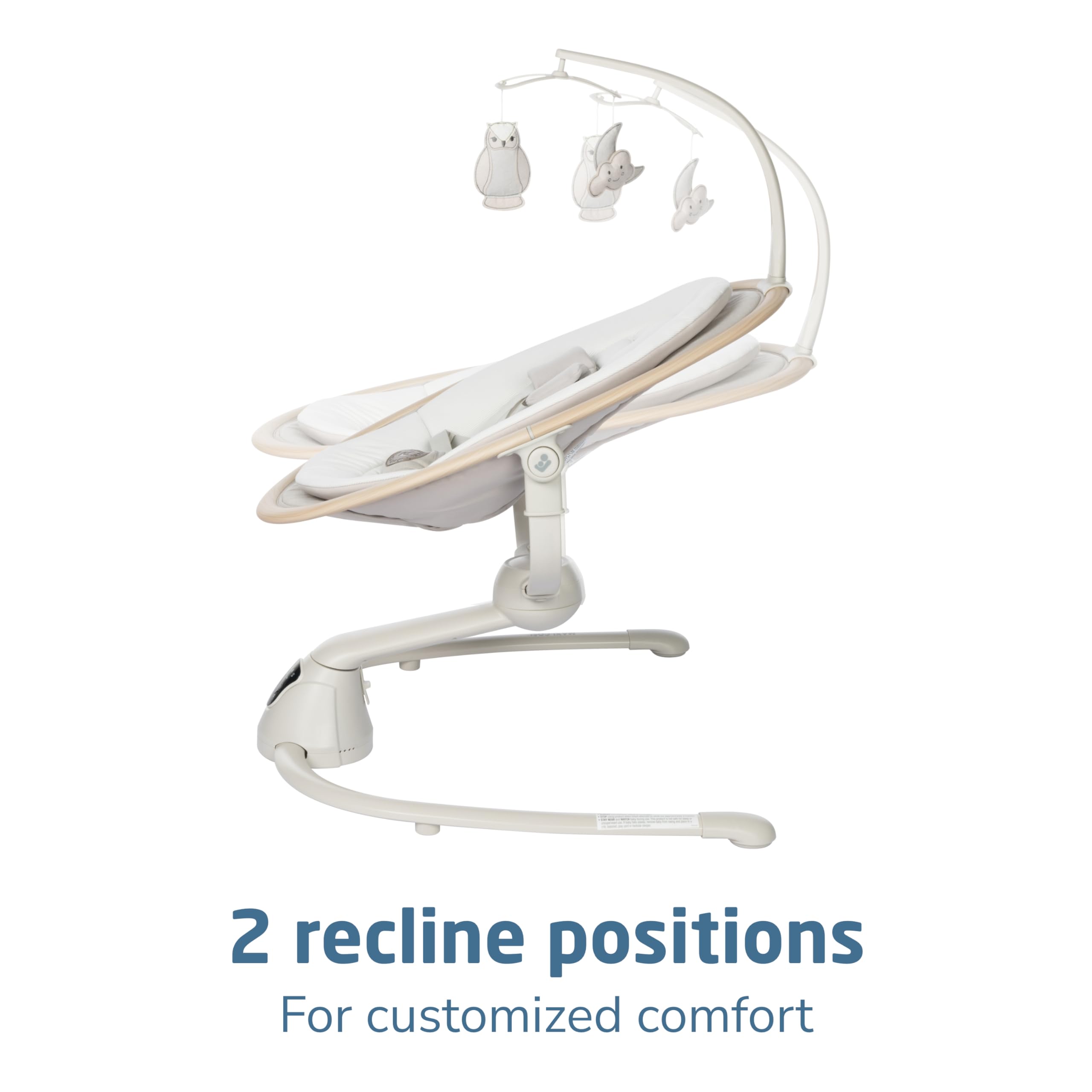 Cassia swing weighs about 10 pounds and folds for portability
