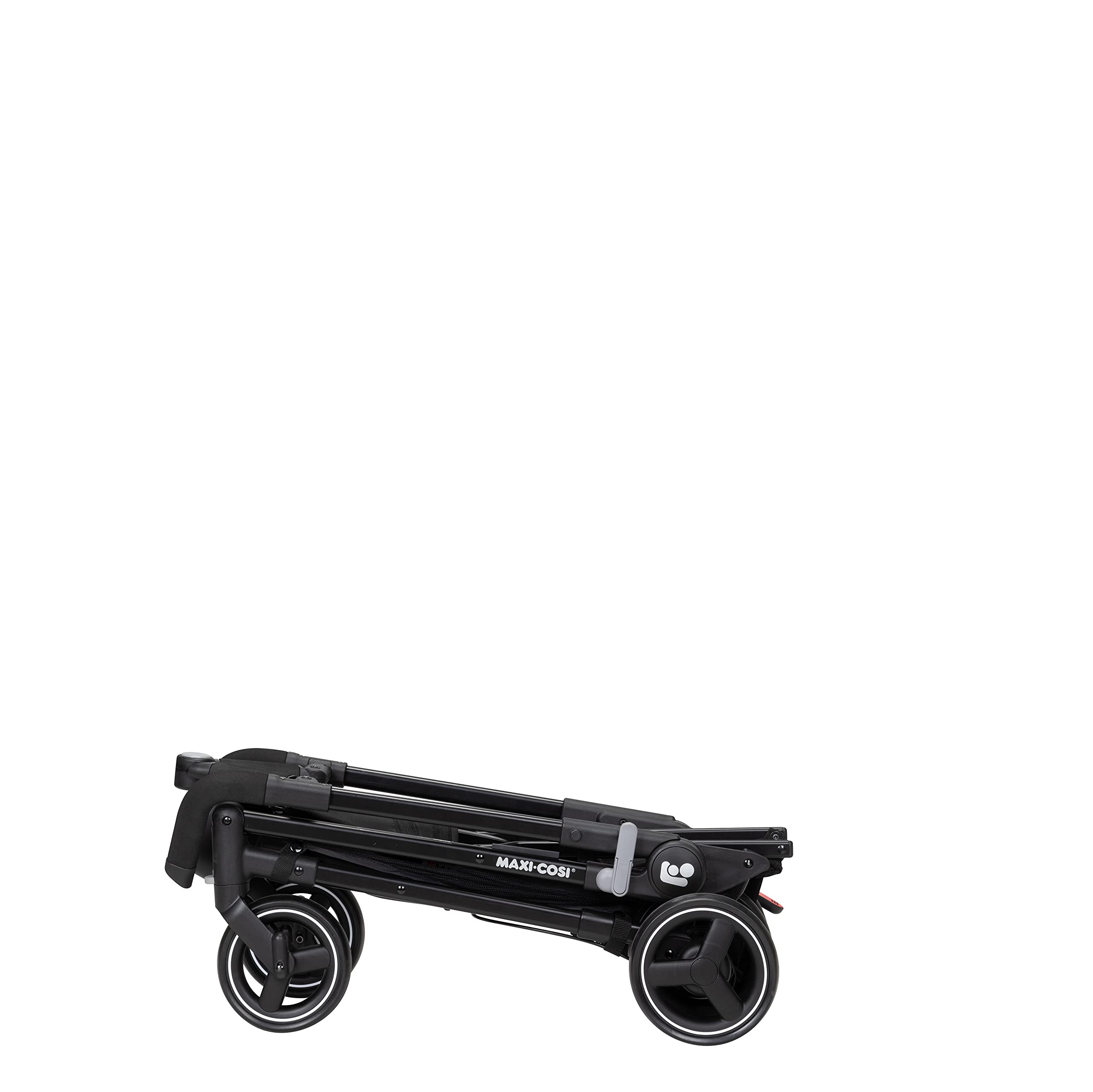 Maxi-Cosi Maxi-Taxi XT smooth wheels glide through crowded spaces for easy navigation.
