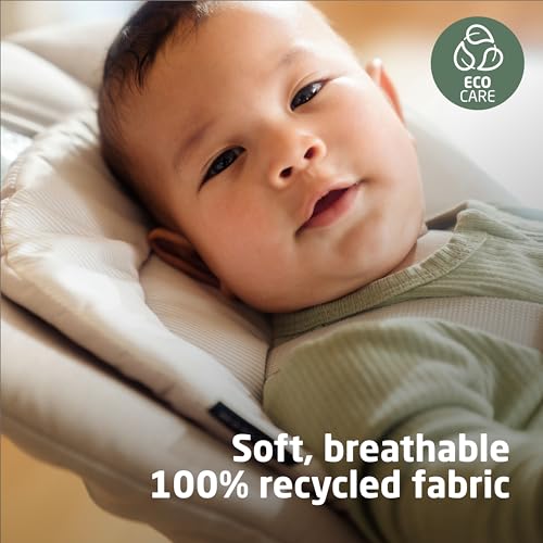 Maxi-Cosi Minla compact-fold storage demonstrates easy setup and stow-away convenience.